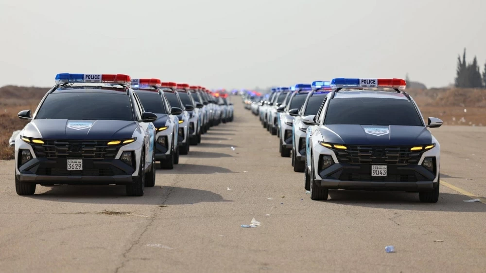 &laquo;الداخلية السورية&raquo; تستعرض أسطولها الجديد بهوية بصرية حديثة في دمشق