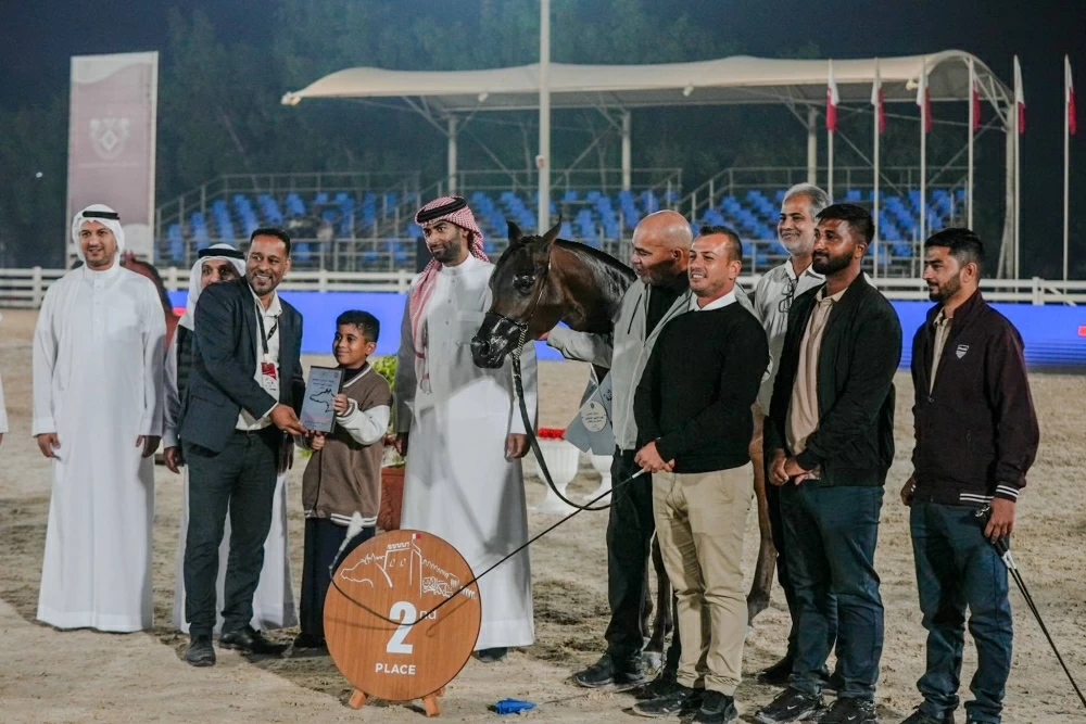 ختام مميز لبطولة البحرين الوطنية لجمال الخيل العربية