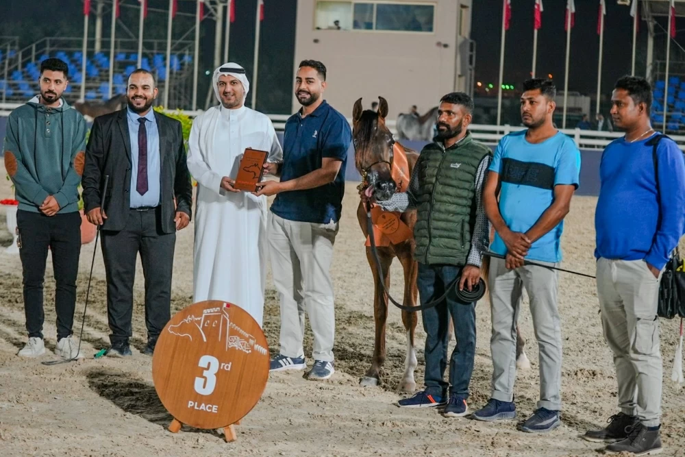 ختام مميز لبطولة البحرين الوطنية لجمال الخيل العربية