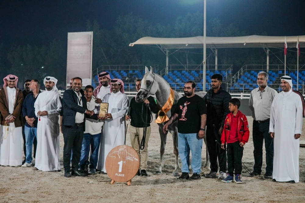 ختام مميز لبطولة البحرين الوطنية لجمال الخيل العربية