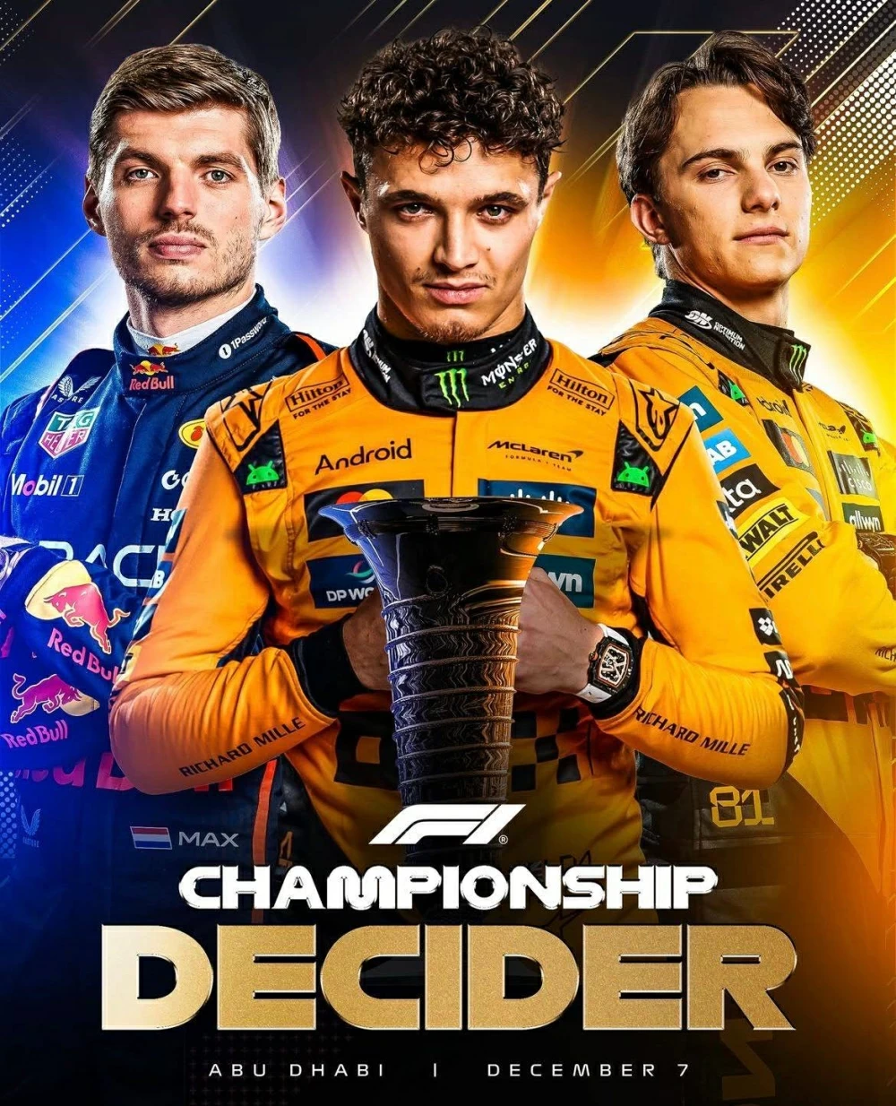 فيرستابين يؤجل حسم نوريس للقب العالم للسائقين في "الفورمولا 1" إلى أبوظبي