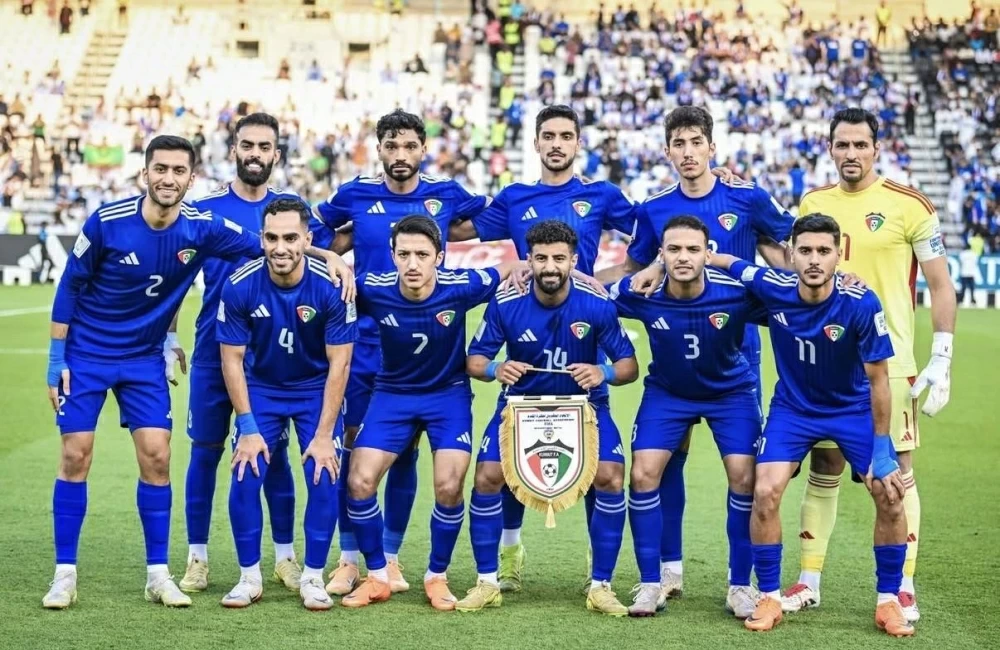 الكويت في مواجهة مصر في أولى مباريات المجموعة الثالثة