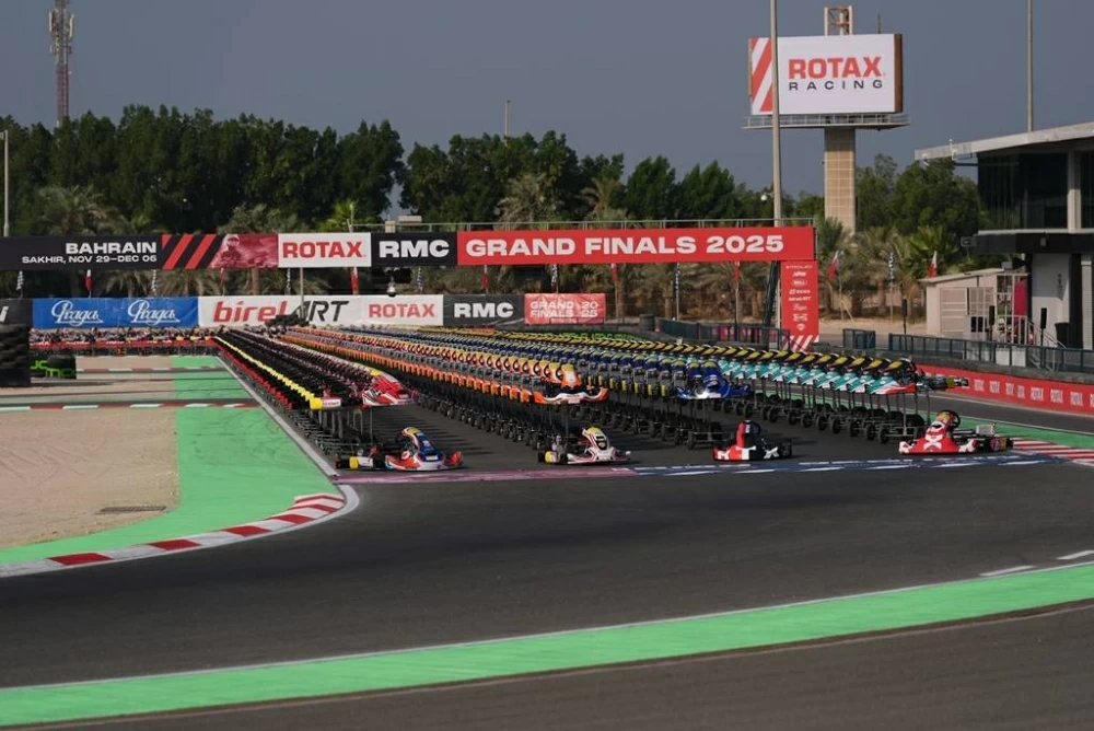 انطلاق التجارب الحرة لختام تحدي الروتاكس ماكس الكبرى 2025 في حلبة البحرين الدولية لـ&laquo;الكارتنج&raquo;