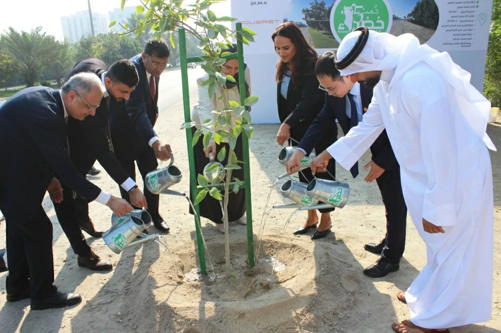 &laquo;آسيا موتورز&raquo; تدعم غرس 84 شتلة ضمن المرحلة الخامسة من مبادرة &laquo;دمت خضراء&raquo;