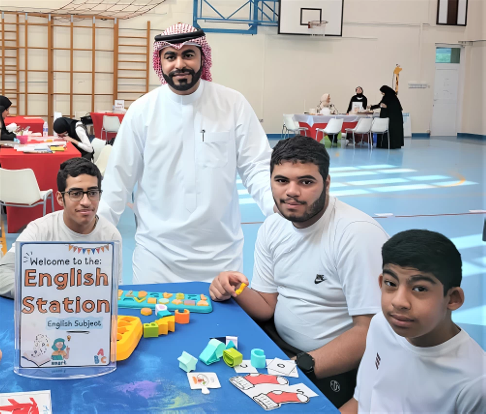 12 مدرسة تشارك في فعالية (محطات) للطلبة من ذوي الهمم