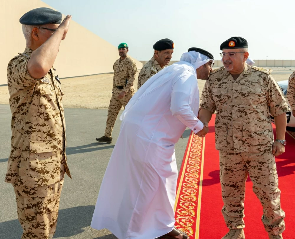 ولي العهد رئيس الوزراء يرعى افتتاح مركز القيادة المشترك في رأس البر