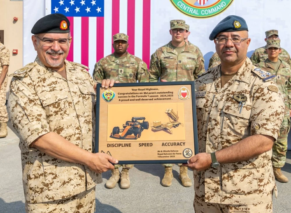 ولي العهد رئيس الوزراء يرعى افتتاح مركز القيادة المشترك في رأس البر