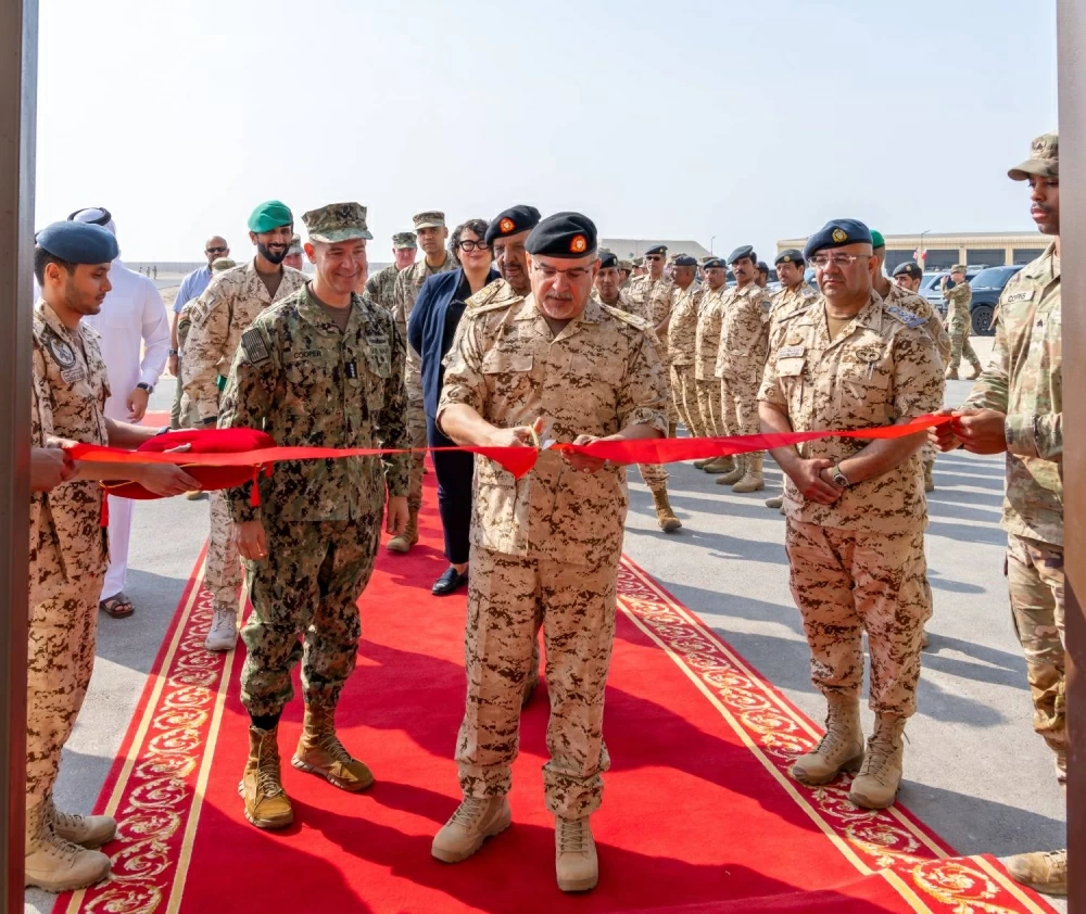ولي العهد رئيس الوزراء يرعى افتتاح مركز القيادة المشترك في رأس البر
