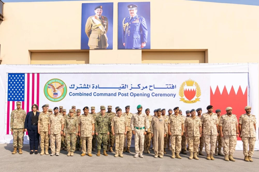 ولي العهد رئيس الوزراء يرعى افتتاح مركز القيادة المشترك في رأس البر