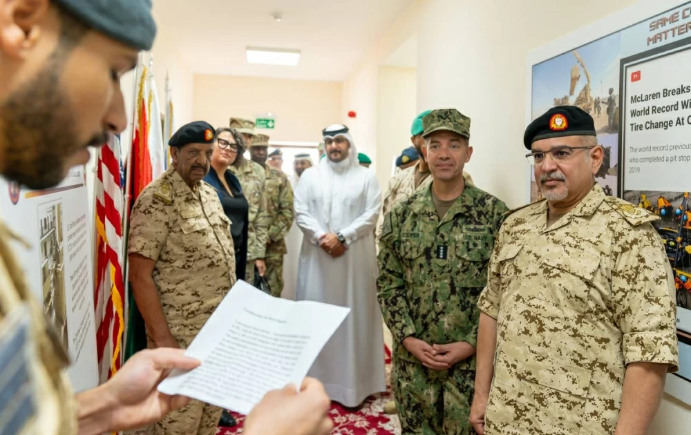 ولي العهد رئيس الوزراء يرعى افتتاح مركز القيادة المشترك في رأس البر