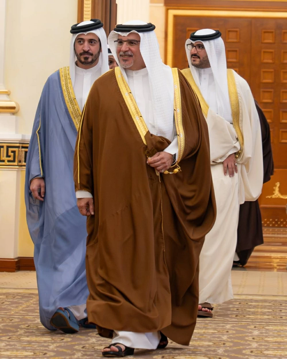 ولي العهد رئيس الوزراء يلتقي خالد بن حمد وأعضاء &laquo;تنفيذية آسيوية الشباب&raquo;