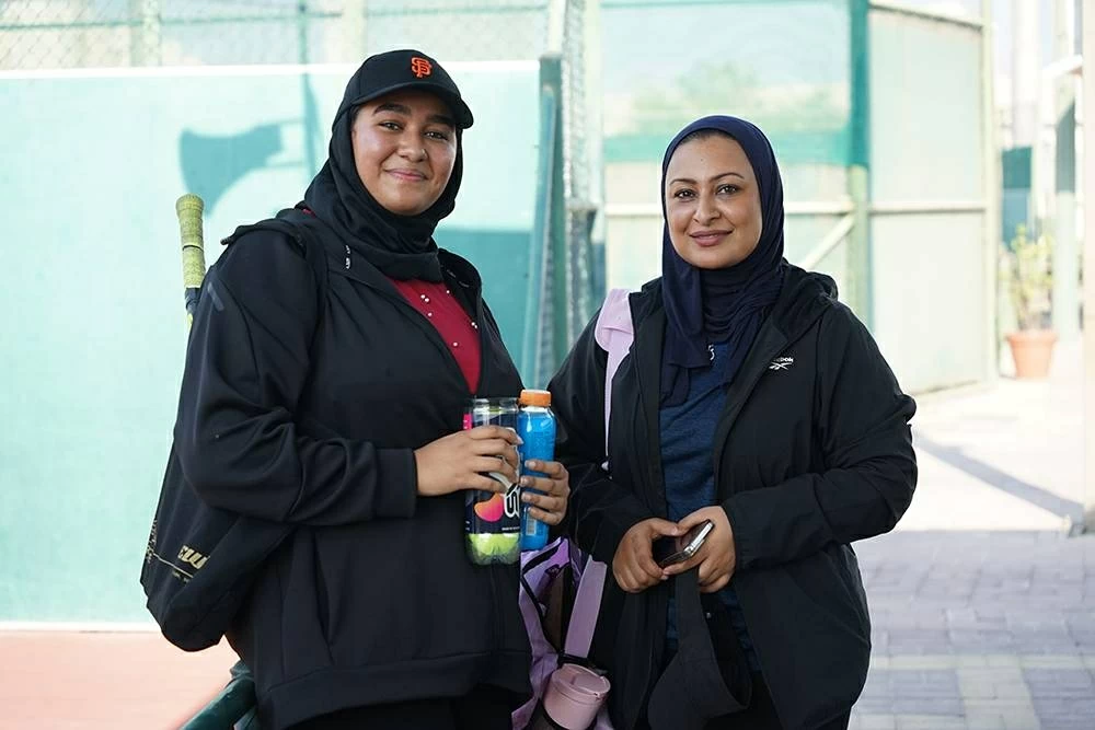 نسائية التنس تقيم البطولة الثانية لزوجي للسيدات بمناسبة يوم المرأة البحرينية