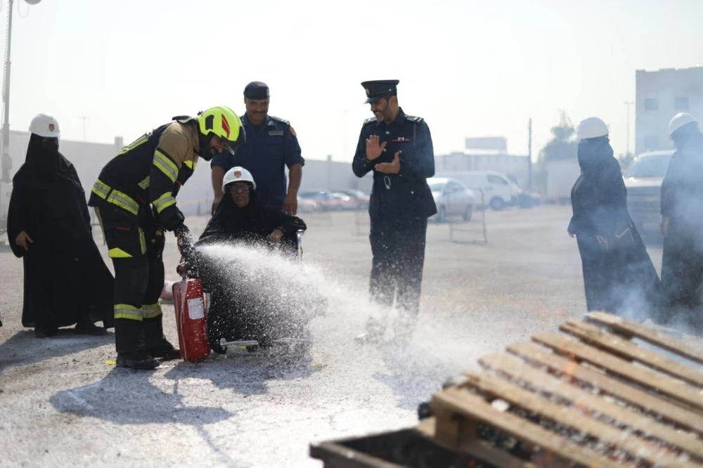 الإدارة العامة للدفاع المدني تنظم الورشة التوعوية &laquo;بيتي آمن&raquo; لربات المنازل