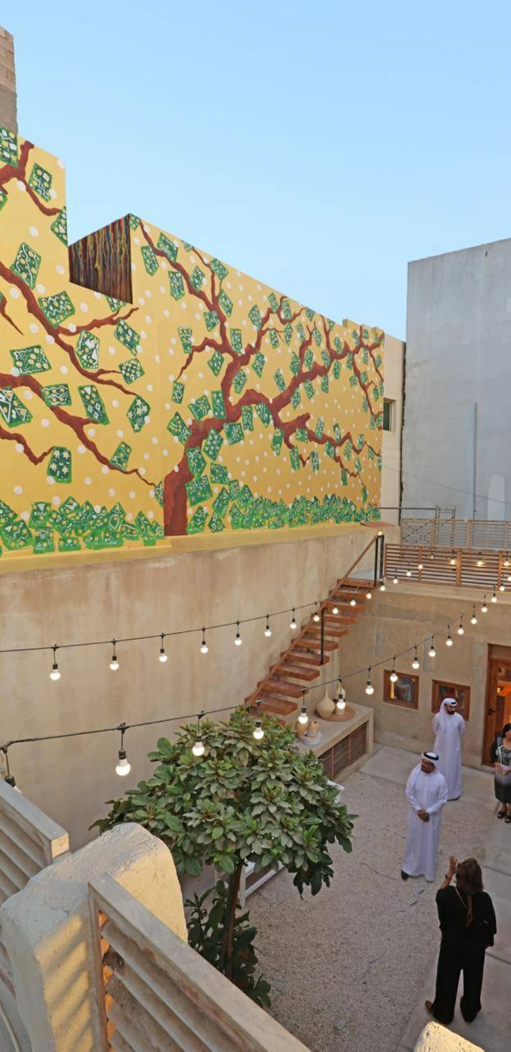 &laquo;الثقافة والآثار&raquo;: تدشين جدارية في بيت النقدة بمدينة المحرق