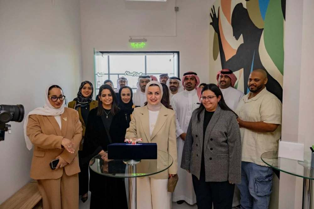 وزيرة شؤون الشباب تفتتح مساحة "شباب 365" في مركز مدينة حمد الشبابي النموذجي