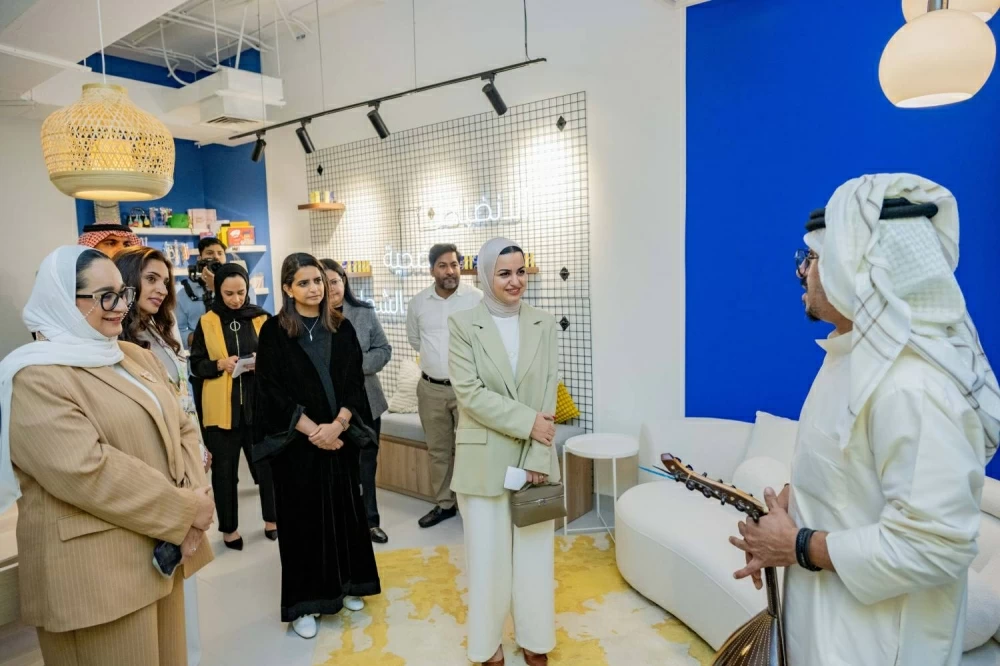 وزيرة شؤون الشباب تفتتح مساحة "شباب 365" في مركز مدينة حمد الشبابي النموذجي