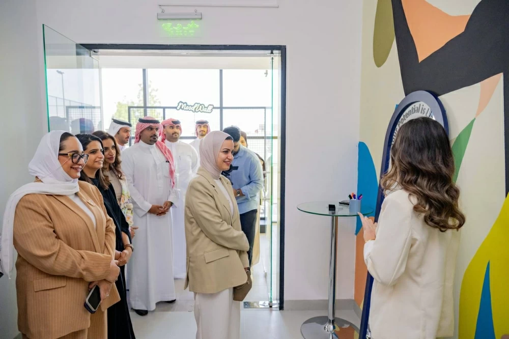 وزيرة شؤون الشباب تفتتح مساحة "شباب 365" في مركز مدينة حمد الشبابي النموذجي