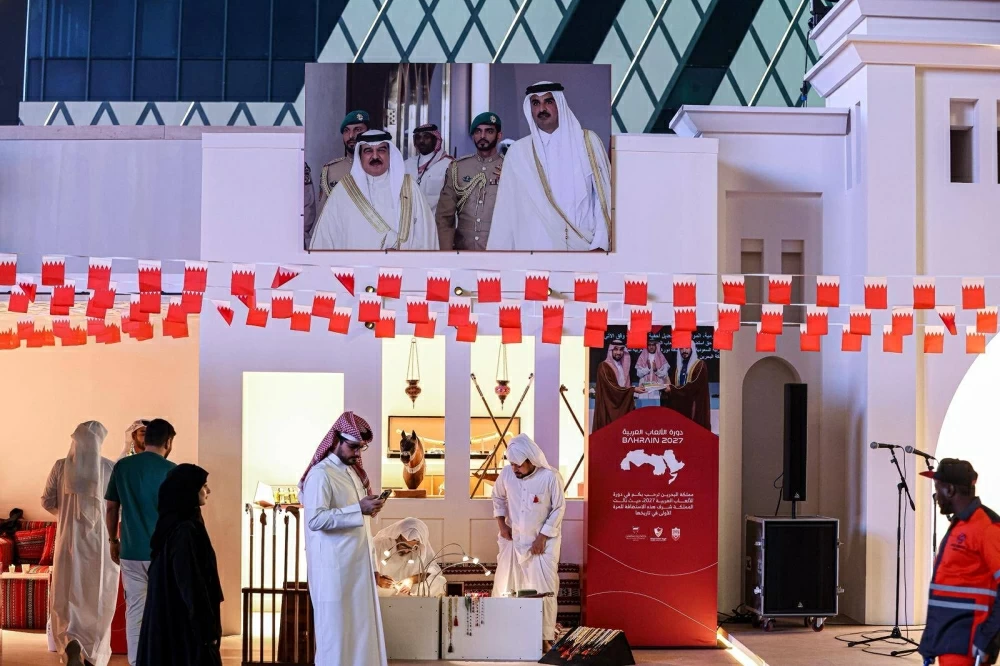 افتتاح جناح البحرين بـ&laquo;درب لوسيل&raquo; ضمن فعاليات كأس العرب بقطر