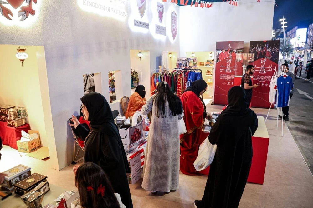 افتتاح جناح البحرين بـ&laquo;درب لوسيل&raquo; ضمن فعاليات كأس العرب بقطر