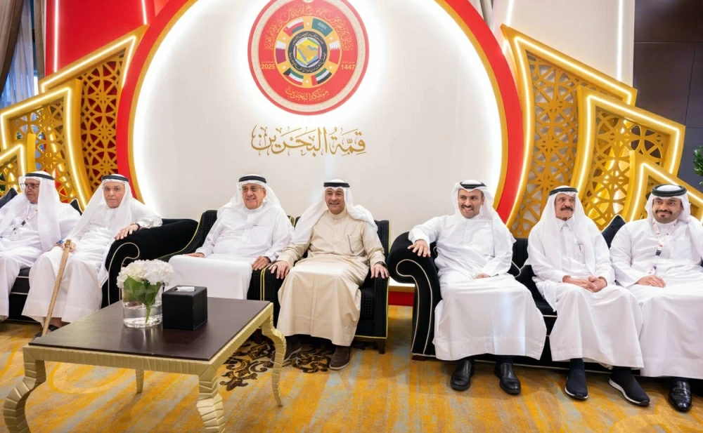 افتتاح المركز الإعلامي الخاص بالقمة الخليجية السادسة والأربعين