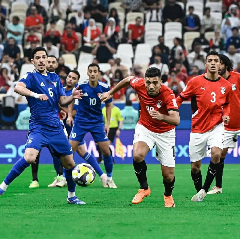 التعادل يفرض نفسه في مواجهة الكويت ومصر