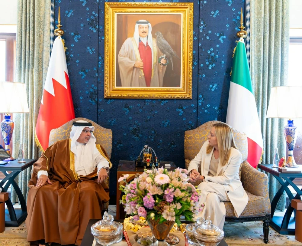 ولي العهد رئيس الوزراء: العلاقات البحرينية الإيطالية تواصل المضي قدمًا نحو آفاقٍ أكثر اتساعًا