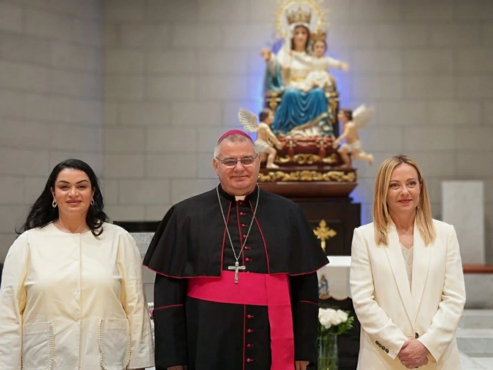 &laquo;العالمي للتعايش والتسامح&raquo; ينظم زيارة لرئيسة وزراء إيطاليا لكاتدرائية سيدة شبه الجزيرة العربية