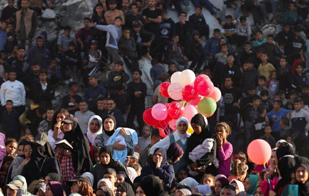 على أنقاض الحرب.. زفاف جماعي في غزة يعيد الأمل (صور)