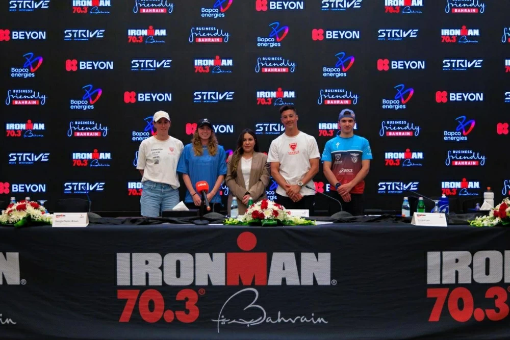انطلاق النسخة التاسعة من بطولة الرجل الحديدي 70.3 البحرين