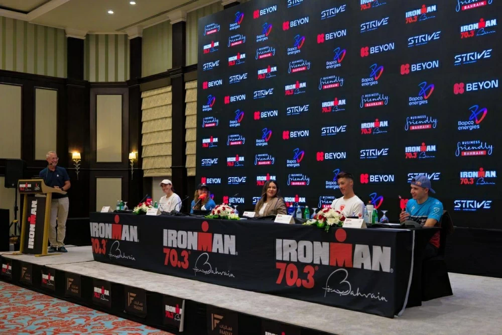 انطلاق النسخة التاسعة من بطولة الرجل الحديدي 70.3 البحرين