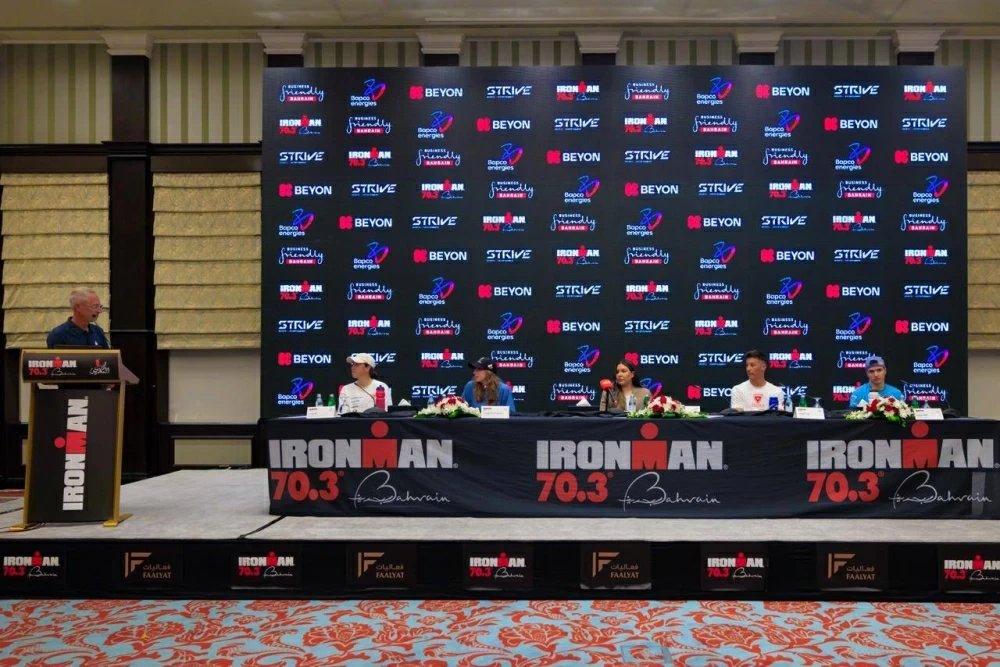 انطلاق النسخة التاسعة من بطولة الرجل الحديدي 70.3 البحرين