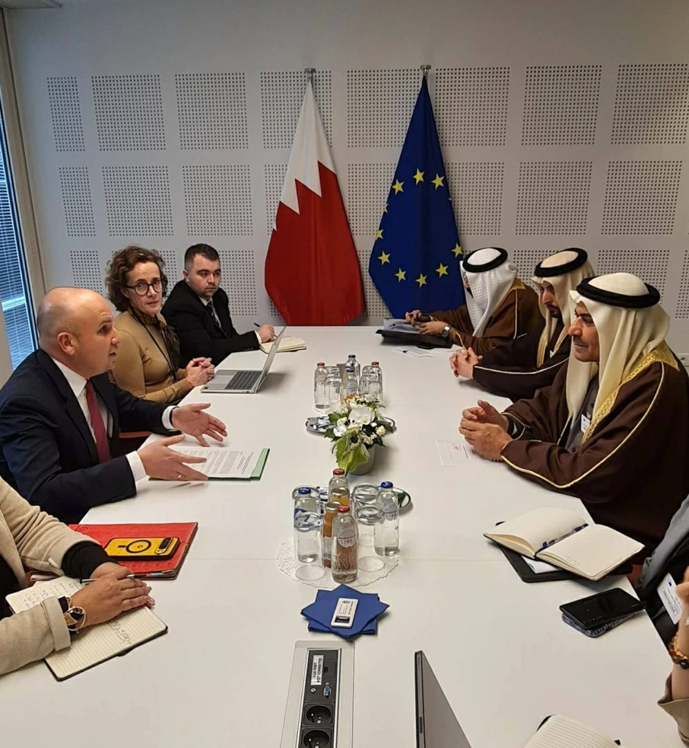 الوفد النيابي يبحث التعاون مع البرلمان الأوروبي في بروكسل