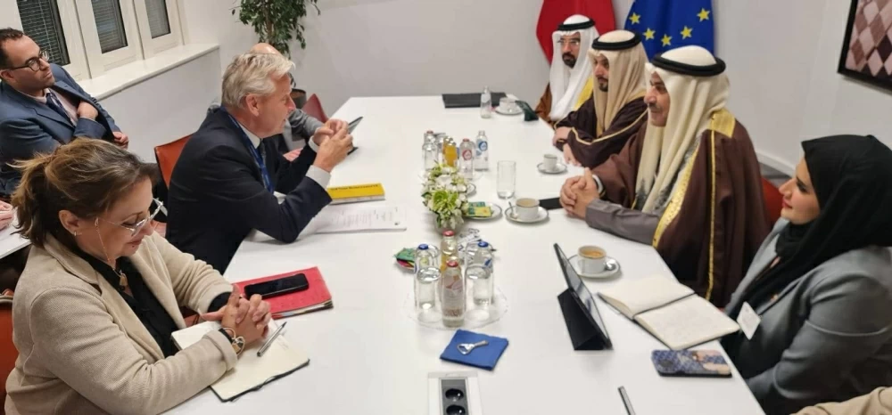 الوفد النيابي يبحث التعاون مع البرلمان الأوروبي في بروكسل