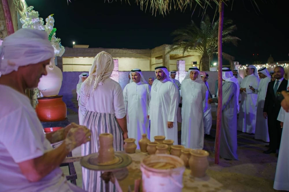 محمد بن سلمان بن حمد يفتتح مهرجان أعياد البحرين بالقرية التراثية