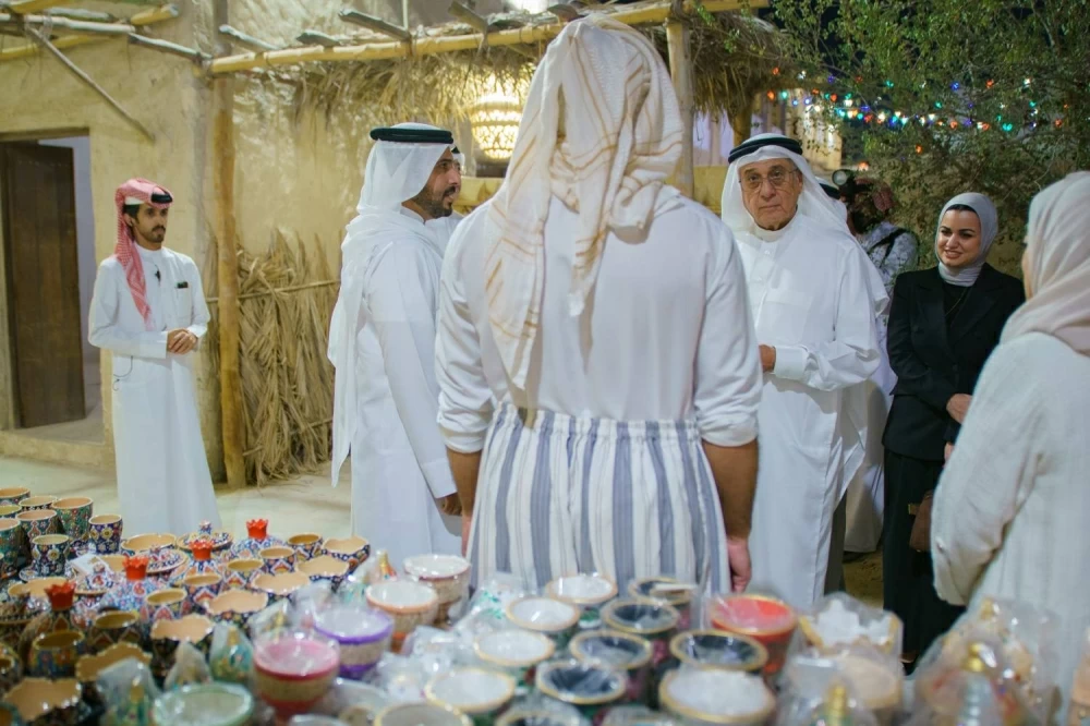محمد بن سلمان بن حمد يفتتح مهرجان أعياد البحرين بالقرية التراثية
