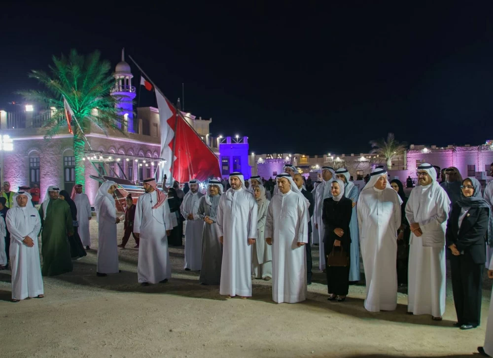 محمد بن سلمان بن حمد يفتتح مهرجان أعياد البحرين بالقرية التراثية