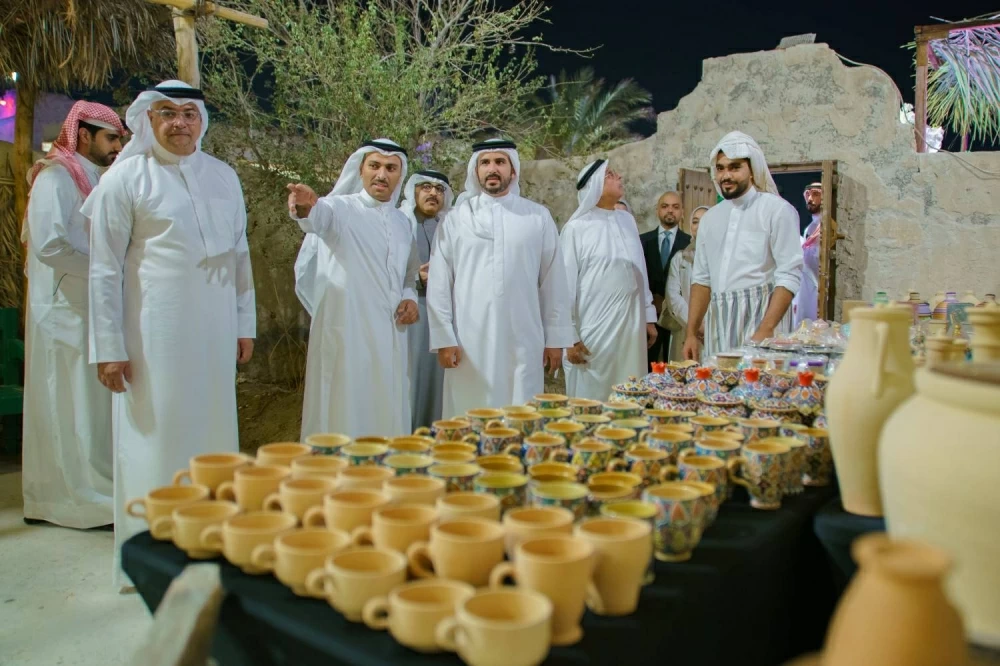 محمد بن سلمان بن حمد يفتتح مهرجان أعياد البحرين بالقرية التراثية