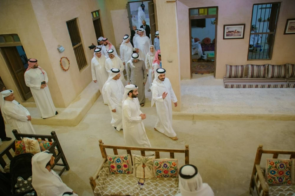 محمد بن سلمان بن حمد يفتتح مهرجان أعياد البحرين بالقرية التراثية