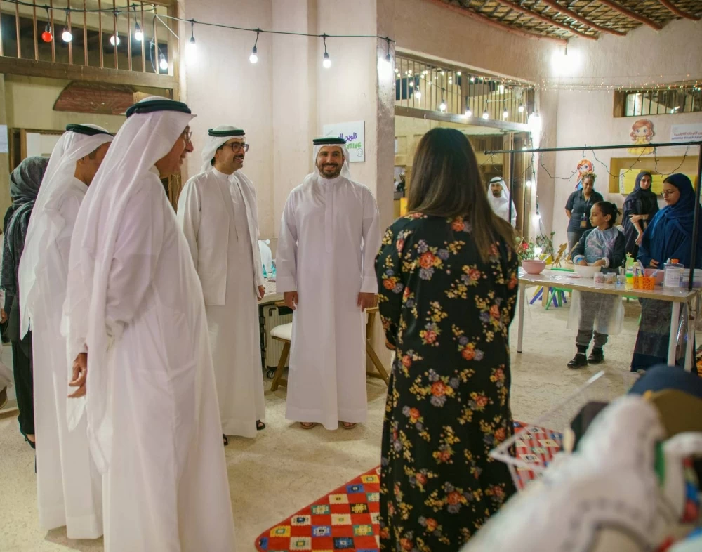 محمد بن سلمان بن حمد يفتتح مهرجان أعياد البحرين بالقرية التراثية