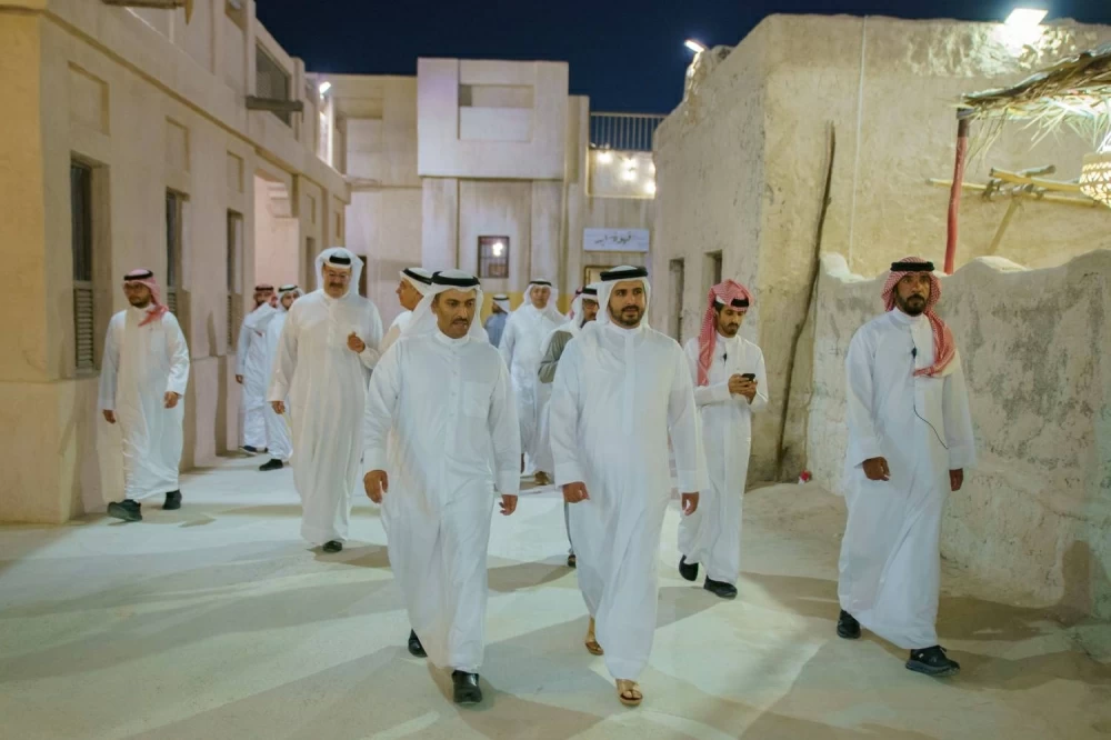 محمد بن سلمان بن حمد يفتتح مهرجان أعياد البحرين بالقرية التراثية