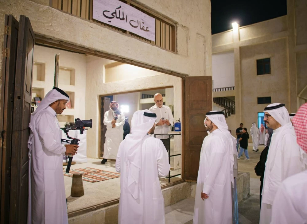 محمد بن سلمان بن حمد يفتتح مهرجان أعياد البحرين بالقرية التراثية