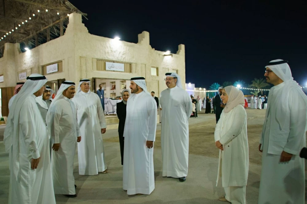محمد بن سلمان بن حمد يفتتح مهرجان أعياد البحرين بالقرية التراثية