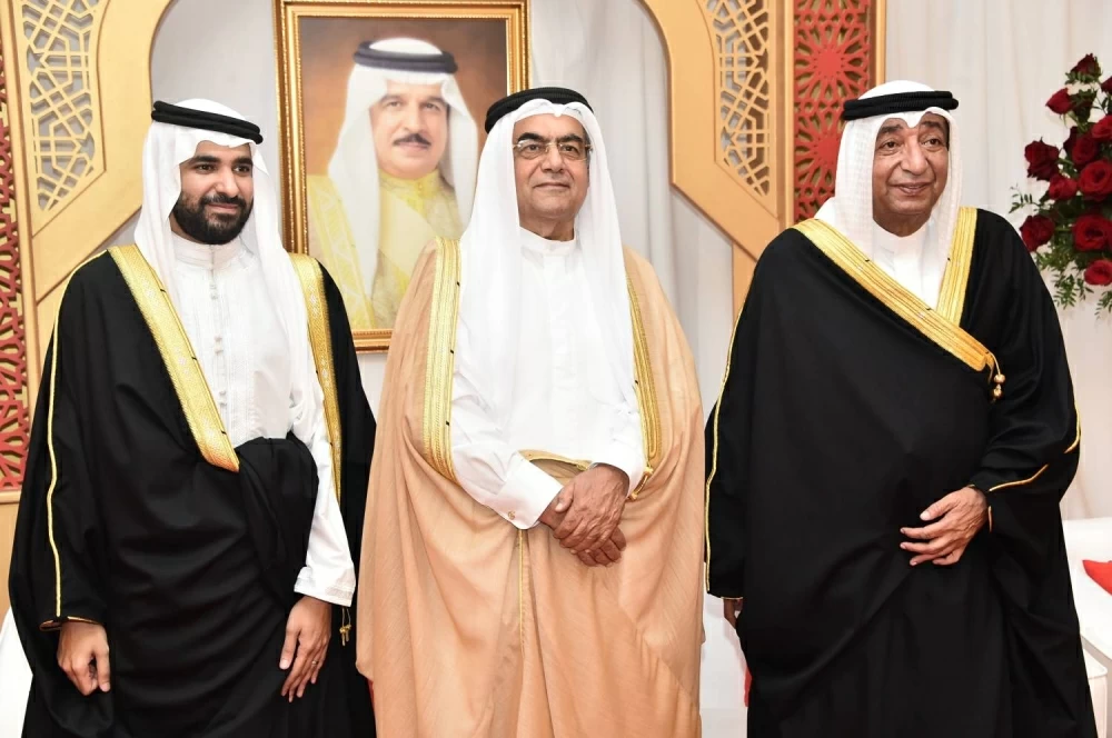 سامي ناس يحتفل بزفاف نجله عبدالله في مجلسه بالجسرة