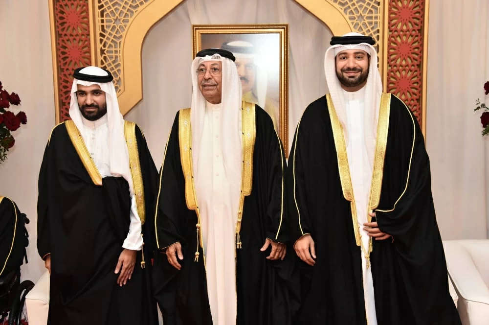 سامي ناس يحتفل بزفاف نجله عبدالله في مجلسه بالجسرة