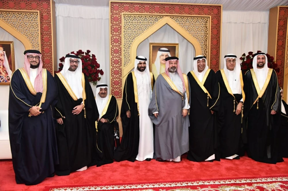 سامي ناس يحتفل بزفاف نجله عبدالله في مجلسه بالجسرة