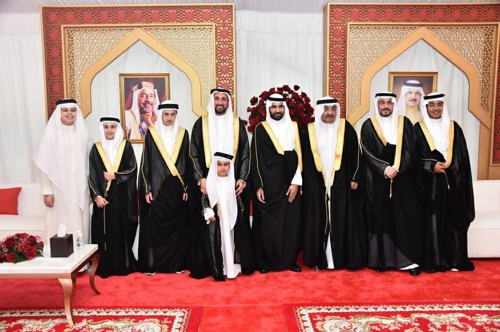 سامي ناس يحتفل بزفاف نجله عبدالله في مجلسه بالجسرة