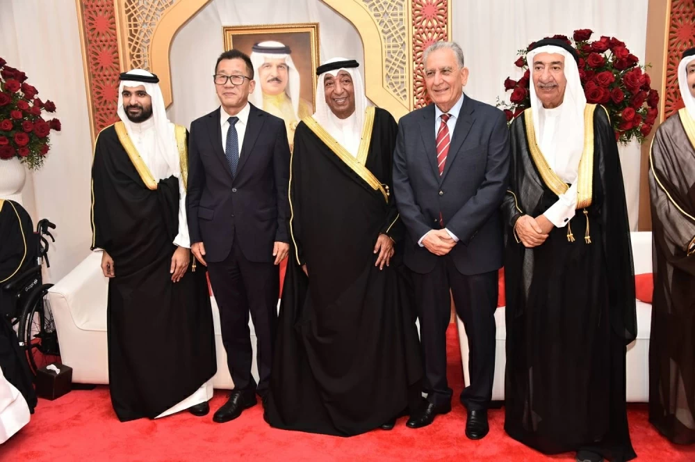 سامي ناس يحتفل بزفاف نجله عبدالله في مجلسه بالجسرة