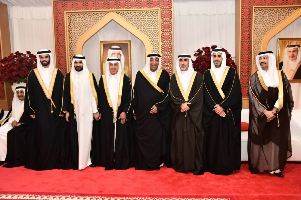 سامي ناس يحتفل بزفاف نجله عبدالله في مجلسه بالجسرة