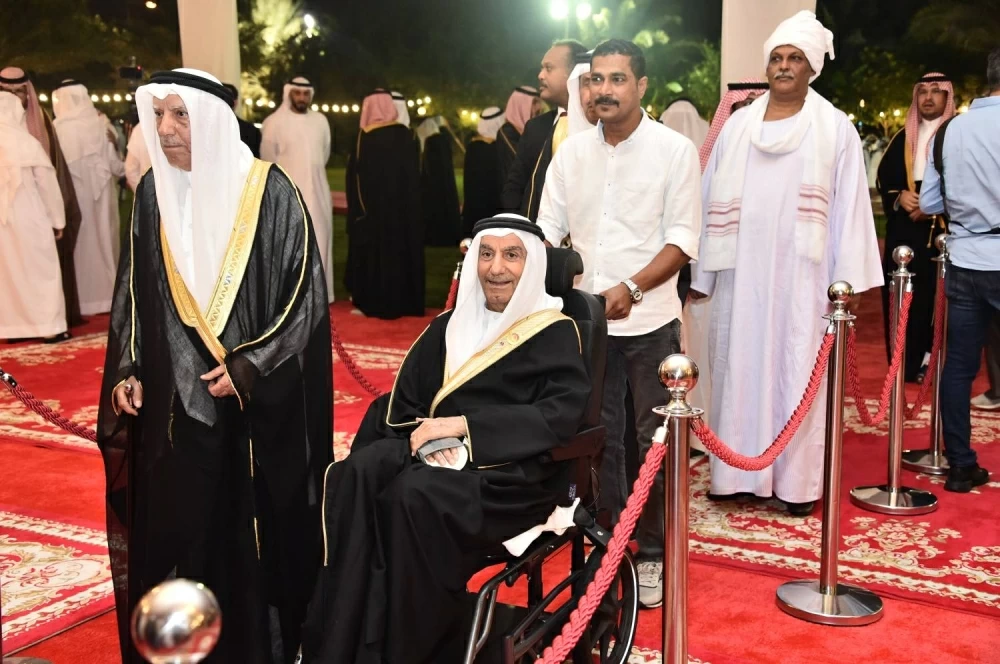 سامي ناس يحتفل بزفاف نجله عبدالله في مجلسه بالجسرة