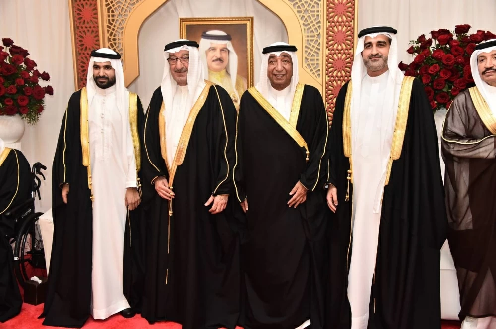 سامي ناس يحتفل بزفاف نجله عبدالله في مجلسه بالجسرة